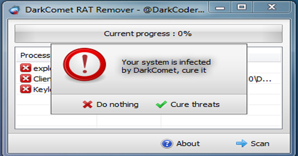 DarkComet RAT Remover Released